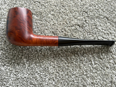 Orlik  Master  #813 Smooth-Finish Straight Briar Billiard London Made Pipe