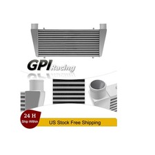 Universal Top Mount Turbo Intercooler Overall 19x10.6x3.2