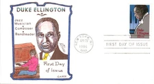 #2211 Duke Ellington Gamm FDC (03019862211011)