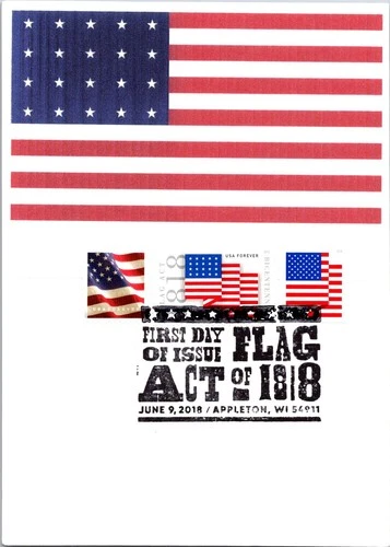 Dr Jim Stamps Maximum Card American Flag 3V Combo Fdc
