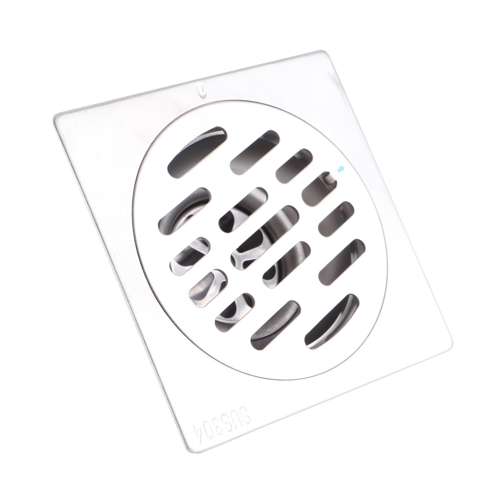 Thick Stainless Steel Square Floor Drains For AntiOdor Bathrooms↑