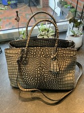 Abro Handtasche Croco Leder