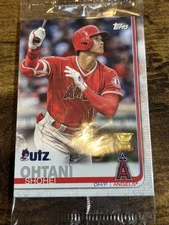 2019 Topps Shohei Ohtani #23 Utz Sealed Pack Gold Trophy NM Free Ship & Tracked