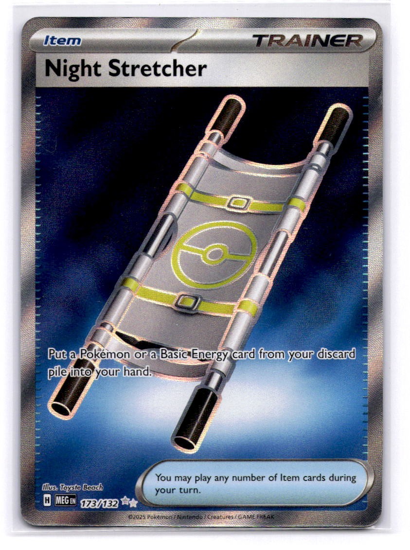 Night Stretcher Ultra Rare ME01: Mega Evolution 173/132 LP-NM