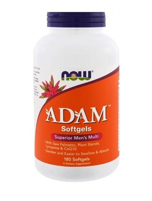 NOW FOODS ADAM ERSTKLASSICHES HERREN MULTI 180 Softgels