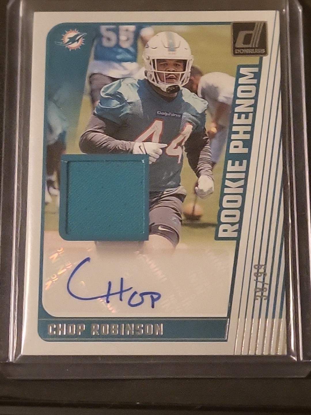 2024 Donruss Chop Robinson Rookie Phenom Patch Auto RJA-CRD #/99