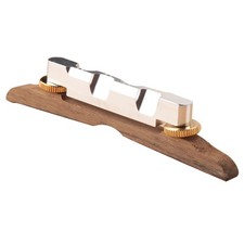 Mandolin Bridge Components Parts Height Adjustable Archtop Guiar String Bridge