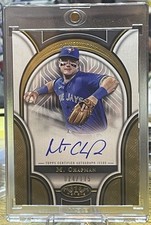 2023 Topps Tier One Matt Chapman Auto Blue Jays On Card Autograph