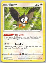 Starly 145/189 Darkness Ablaze Common