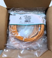 Lot of 11 Panduit UTPSP10ORY Category-6 8-Conductor Strain  Cord 10-Feet Orange