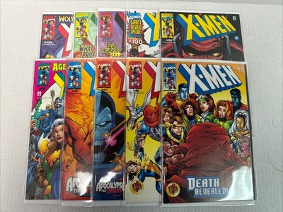X-Men #95-103 + Var Vol 2 1991 Series Lot Of 10 Marvel Comics 2000 Key Issues