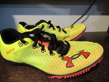 Under Armour Kick distance Spikes Men's 9.5 or Women's 11- new Free Ship