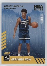 2022-23 Panini NBA Hoops Arriving Now Winter Wendell Moore Jr #26 12z3