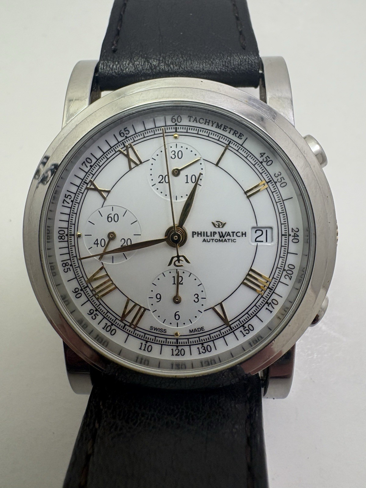 Phillip Watch Wisdom Automatic Chronograph. Servi… - image 1