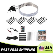 Pack Of 4 15.5 Rgb Wheel Ring Lights For Truck Car Set For Truck Car Led Light
