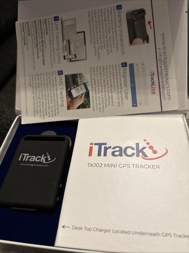 iTrack TK102 Mini GPS Personal Car Bike Asset Tracker Tracking Device ...