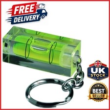 Compact Green Spirit Level Keychain Pocket Tool for Engineers and DIYers