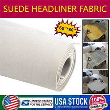 Automotive Suede Headliner Fabric with Foam Backing Car DIY Replacement 60" W