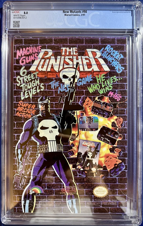 CGC 8.0 New Mutants #98 - 1991 Marvel 1st Appearance Deadpool Gideon Domino - Image 2 of 2