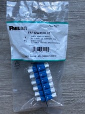 PANDUIT FAP12WBUDLCZ FIBER ADAPTER PANEL 12 DUPLEX LC ADAPTERS SINGLEMODE