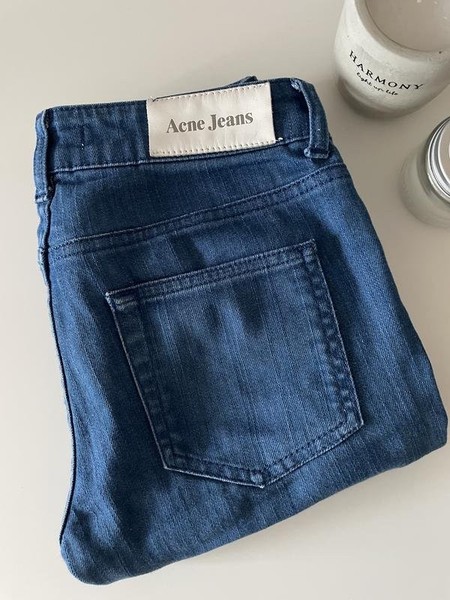 Women Acne Studios Jeans Navy 27