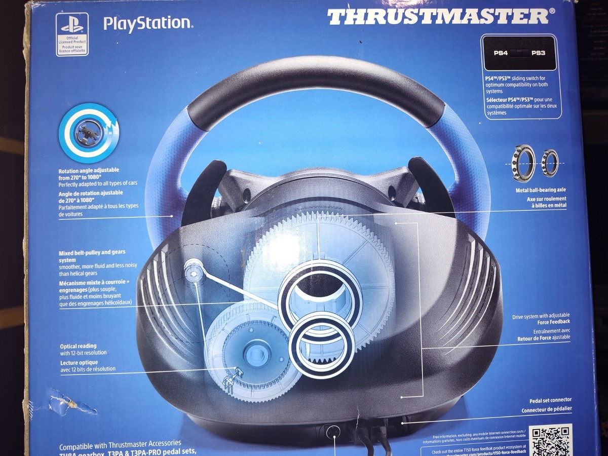 Thrustmaster T150 Force Feedback Racing Wheel (PC,PS4) for