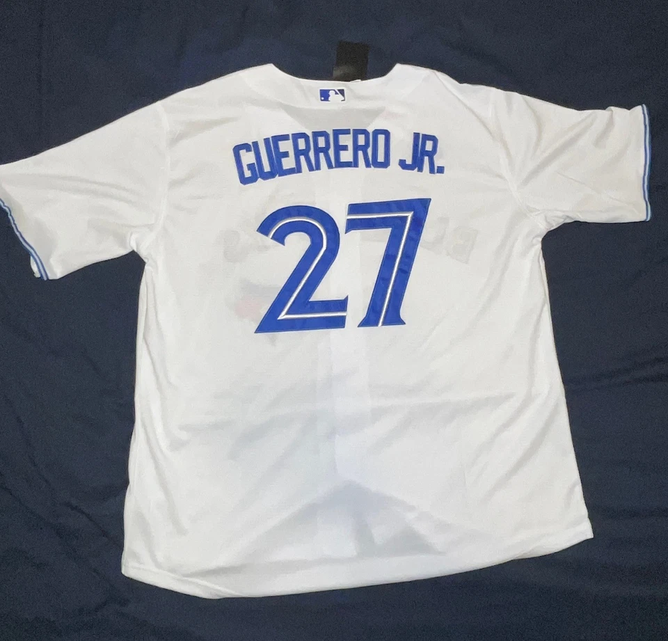 Camiseta Vladimir Guerreri Jr Toronto Blue Jays Serie Mundial, Para Hombre XL, #27 Foto 2 de 3