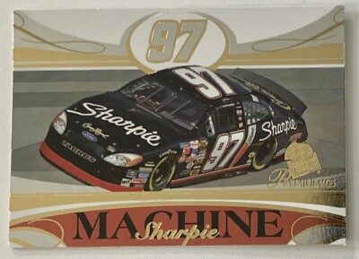 2005 Press Pass Premium Machine NASCAR Kurt Busch Card # 37 SHARPIE