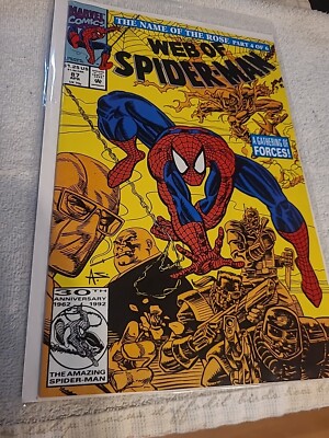 Web of Spider-Man #87 (Marvel Comics April 1992)