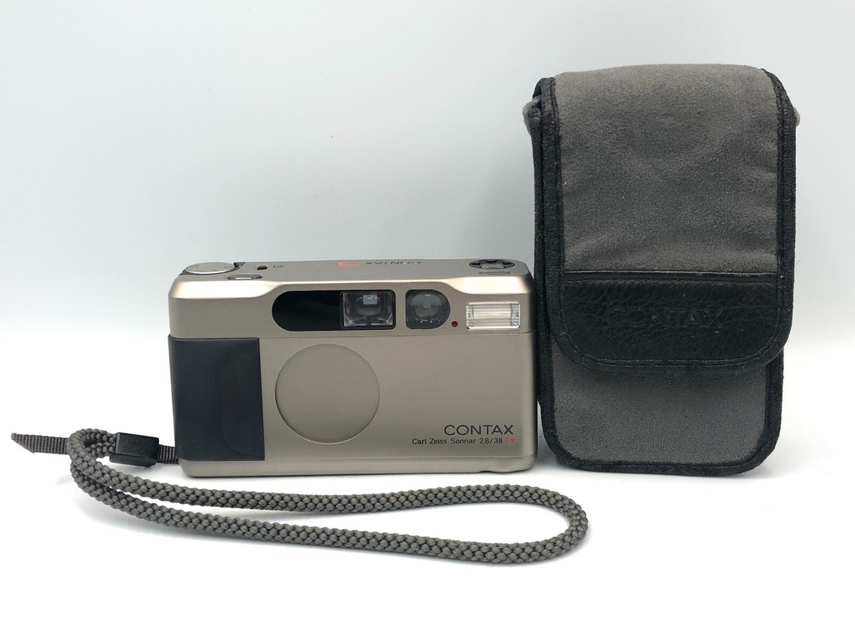 Contax T2 Titan Silver Point & Shoot 35mm Compact Film
