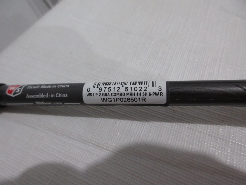 Wilson Launch Pad 2 Hybrid Iron Set - 4H, 5H, 6-PW - Evenflow Regular Graphite - Image 4 of 4