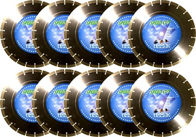 10-14'' 12.9MM SEG Better 10 CONCRETE MASONRY ASPHALT Diamond Blade+FREE SHIPPING
