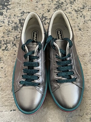 Leather Sneaker Marc Jacobs Silver Sneakers Marc Jacobs Women's