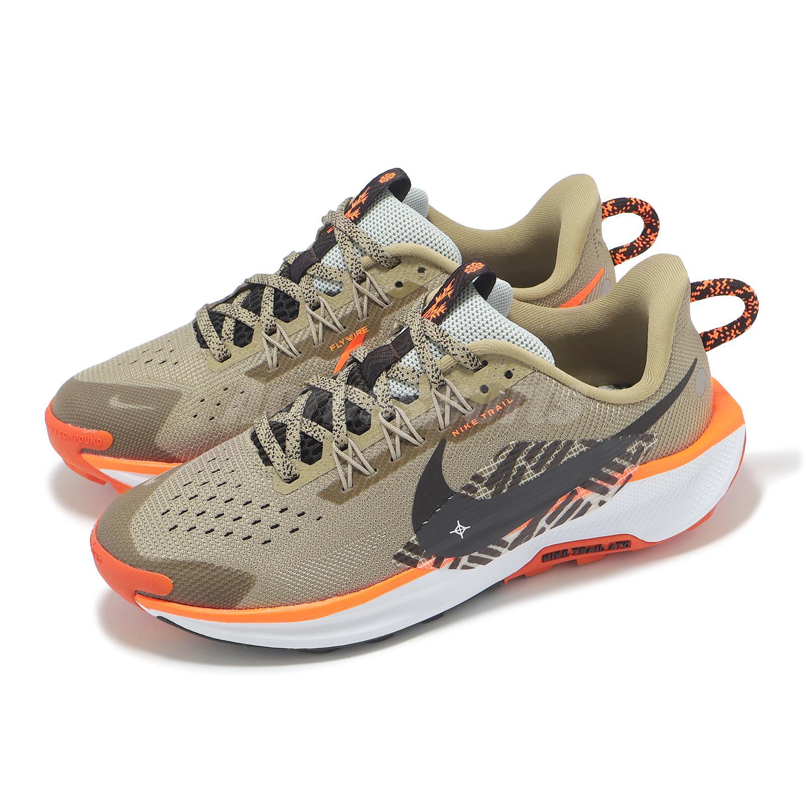 Детские молодежные кроссовки Nike Pegasus Trail 5 GS цвета хаки Hyper Crimson FV5638-200