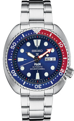 Seiko Prospex PADI Special Edition Diver s Watch vibrant Blue Dial SRPE99