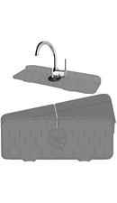 Silicone Faucet Mat For Kitchen Sink Splash Guard Bathroom Sink Slip Drain Pad