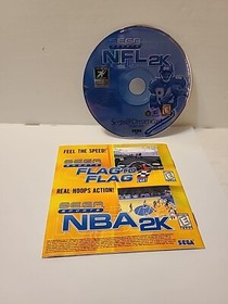 Sega Dreamcast NFL2K Game And Manual 