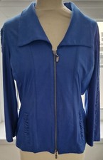 Frank Lyman Short Blue Jacket Size 10