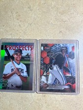 Druw Jones 2023 Bowman Chrome Modern Prospect & Bowmans Best base card D-Backs