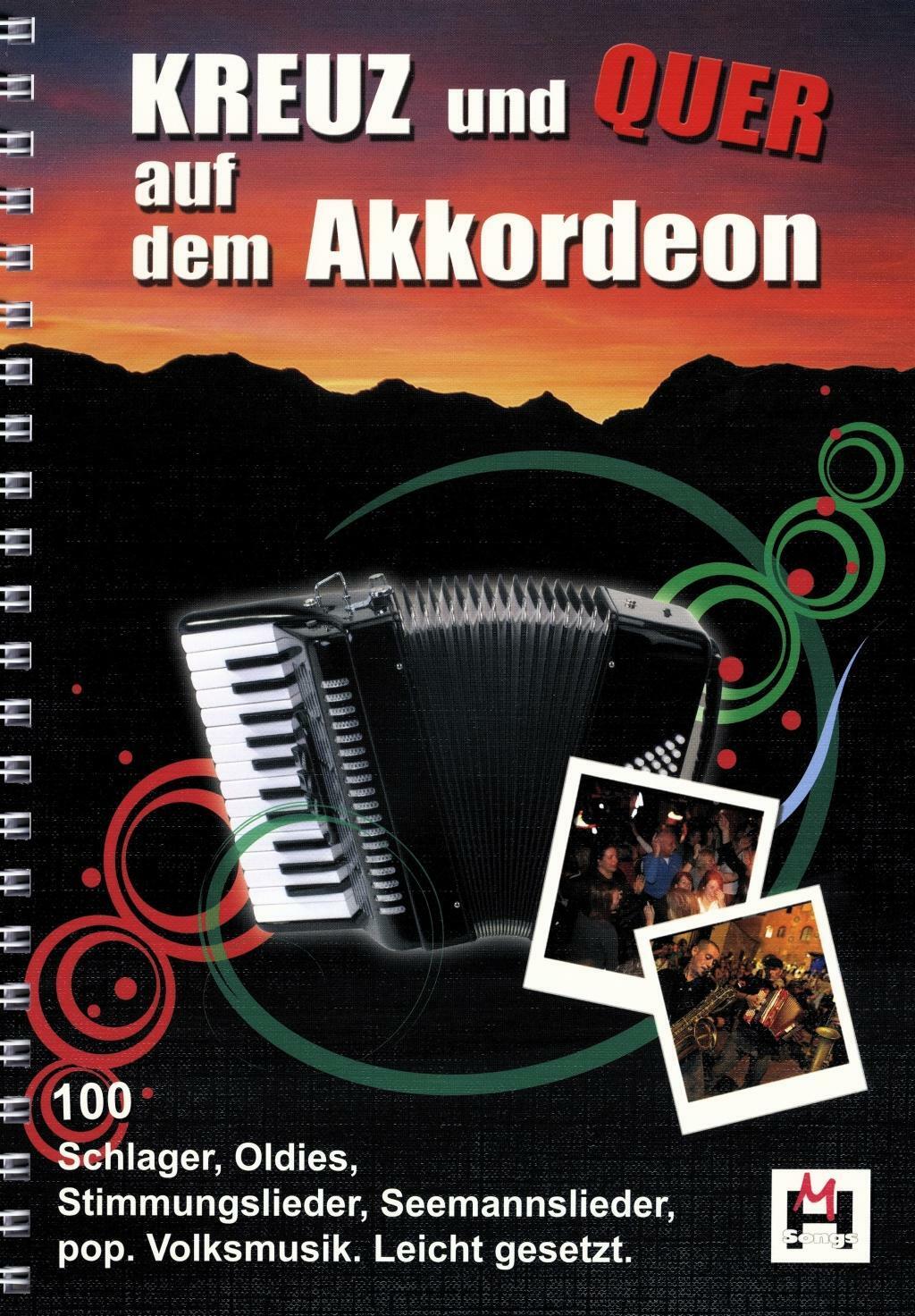 Thumbnail - Kreuz Und Quer Auf Dem Akkordeon Songbook | Buch | 9783865438546
