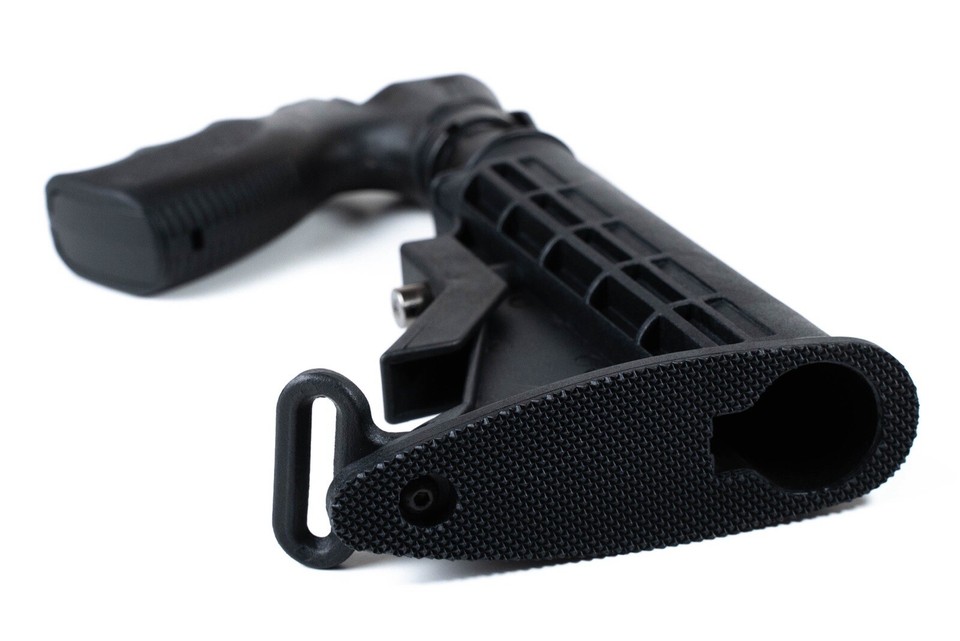 Mossberg 500 Maverick 88 Tactical Stock Grip - 12/20 GA Black Aluminum W/ Wrench