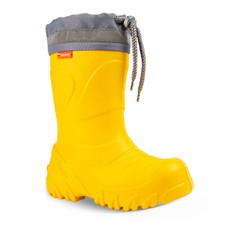 DEMAR leichte EVA Gummistiefel gefüttert mit Stiefelsocken Winterstiefel MMT-S