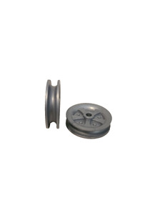 Knex K'nex 10ct Hub Pulley Wheels - Medium 2" (50mm) - Silver TOY PARTS