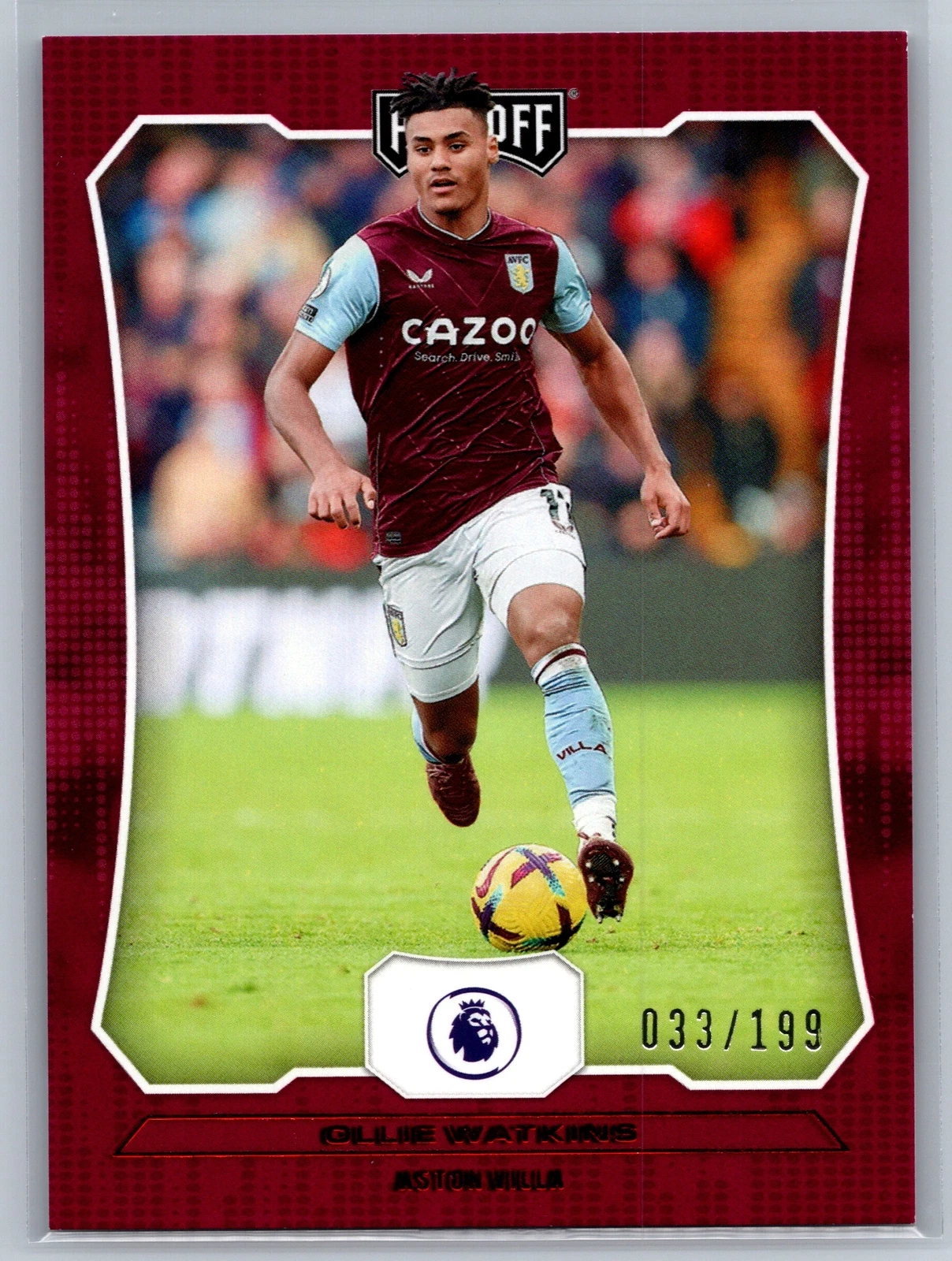 2022-23 Panini Chronicles Playoff Red /199 55 Ollie Watkins