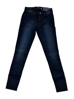 LTB Jeans Hose Damen Tanyax Lang Logo Super Skinny Größe 25 - 28 Blau