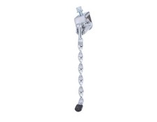 Bike Flat Twisted Kickstand Center 8 Chrome.