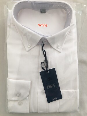 New Button Down Dress Shirts Trim Fit Size Small 15'' neck 32'' arm
