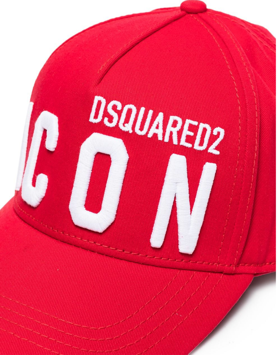 Dsquared2 Icon Baseball Cap Baseball Cult Hat White Red New Dsquared2 Icon Baseball Cap Baseball Cult Hat White Red New