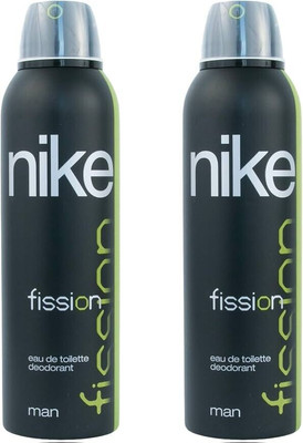 Nike Fission Deodorant For Men, 200 ml Each - Pack of 2