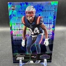 JACK JONES Rookie Blue Cracked Ice /15 2022 Panini Honors #85 RC NE Patriots